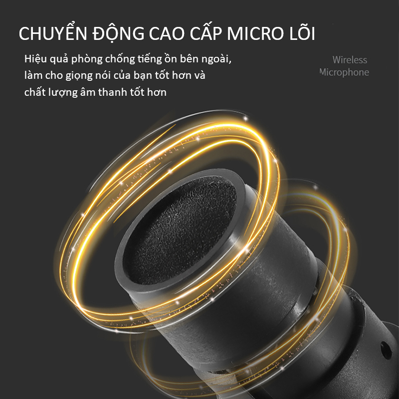 Micro không dây mới một cho hai micro phù hợp cho những buổi họp mặt gia đình karaoke