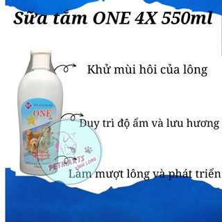 Sữa tắm one 4x cho thú cưng
