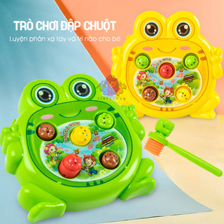 Đồ chơi đập chuột hamster bàn đập hình ếch dễ thương
