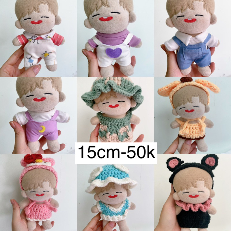 Thanh lý set đồ doll 15cm