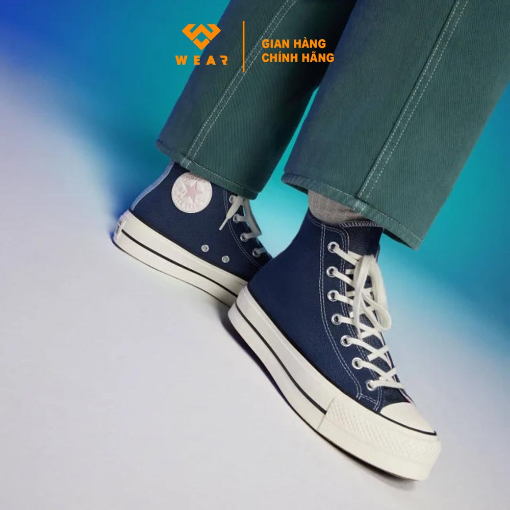 Giày Converse Lift Platform Denim Fashion - A03821C