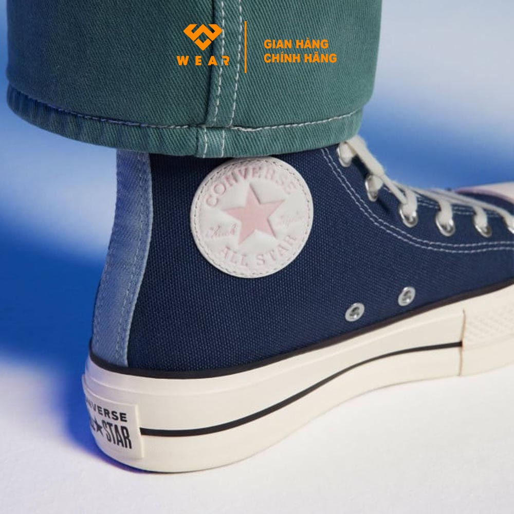 Giày Converse Lift Platform Denim Fashion - A03821C