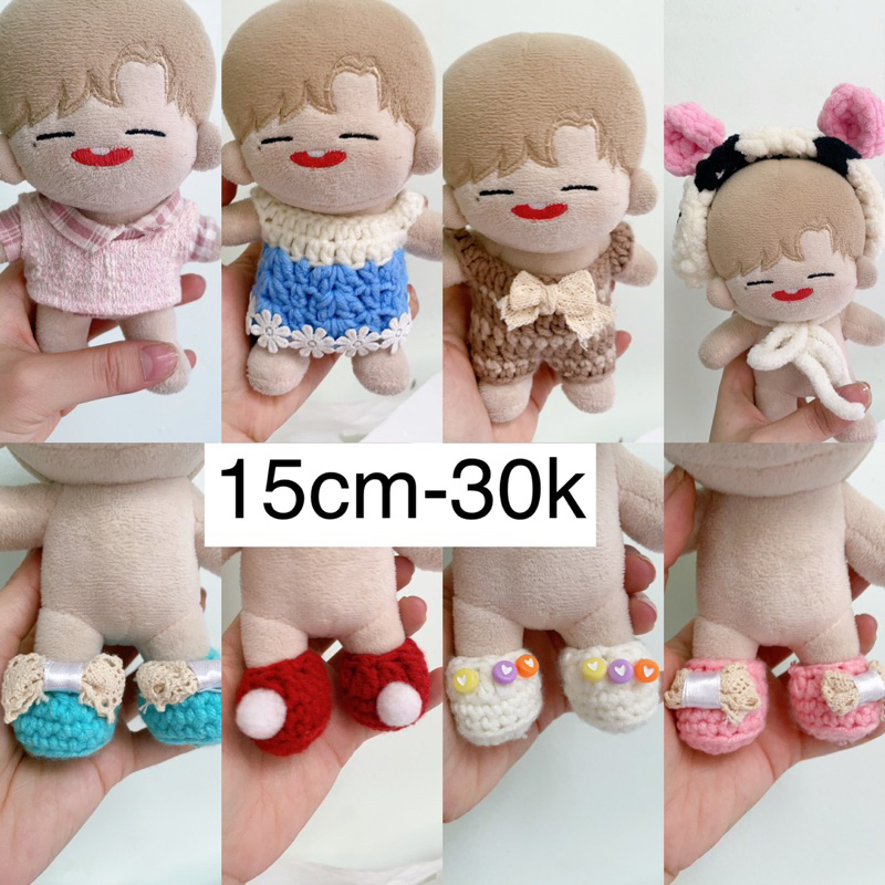 Thanh lý set đồ doll 15cm