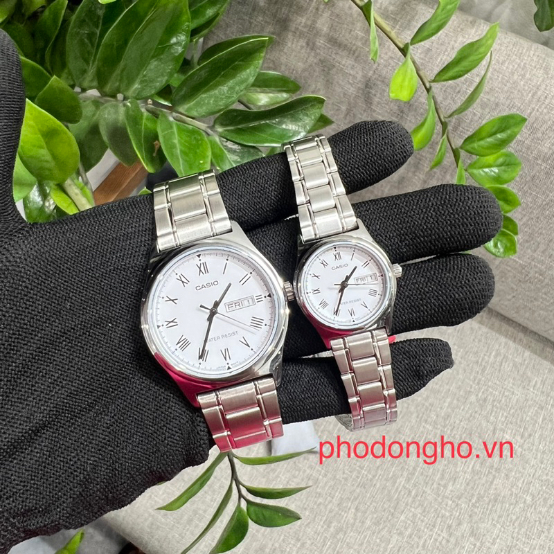 Đồng hồ nam dây kim loại Casio Anh Khuê MTP-V006D-7BUDF