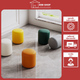 Đôn tròn sofa nỉ nhung cao cấp