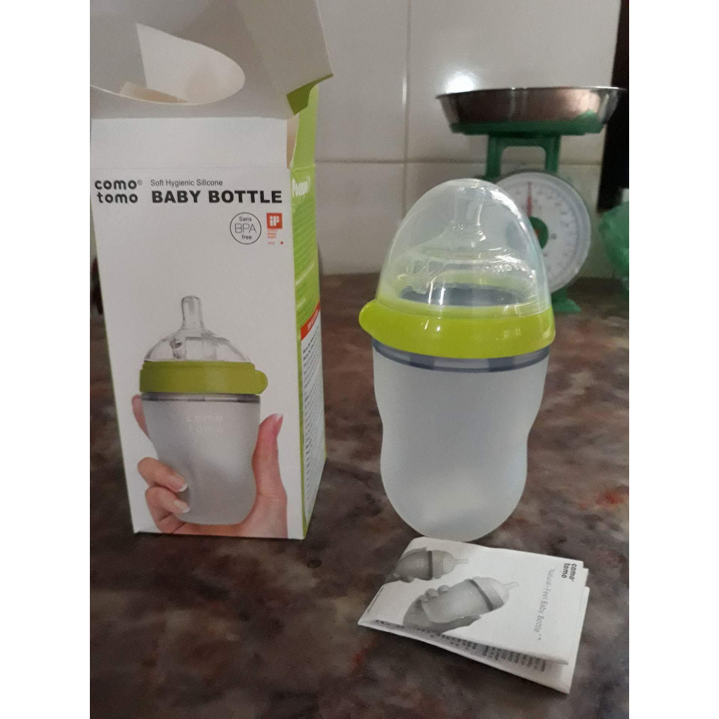 Bình sữa Comotomo Mỹ 150ml và 250ml - Núm ti Comotomo siêu mềm