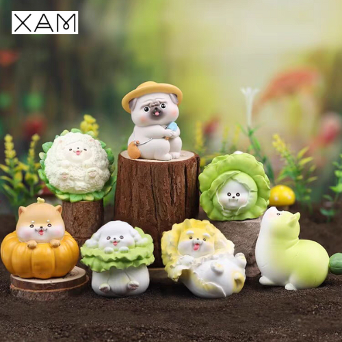 Thú mochi xả stress - Đồ chơi thú mochi squishy rau củ, chó rau củ dễ thương