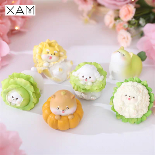 Thú mochi xả stress - Đồ chơi thú mochi squishy rau củ, chó rau củ dễ thương