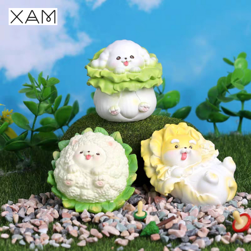 Thú mochi xả stress - Đồ chơi thú mochi squishy rau củ, chó rau củ dễ thương