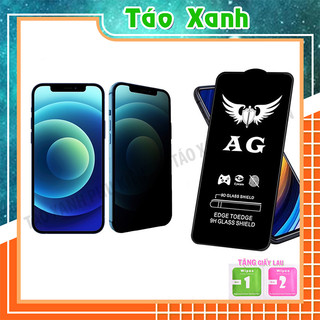 Kính Cường Lực Iphone Chống Nhìn Trộm Chống Vân Tay và Baiko ip 6 7 8 X Xr XsMaX 11 12 13 14 15 pro plus proMax