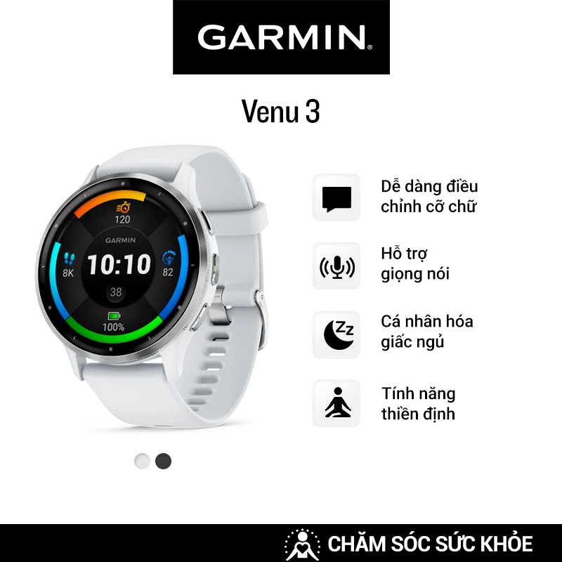 Đồng Hồ Thông Minh Garmin Venu 3  - Hàng Chính Hãng
