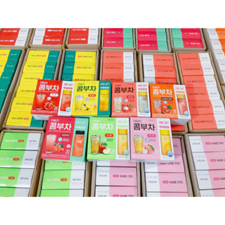 HÀNG CÔNG TY TEM PHỤ  Trà Kombucha Danongwon nhập khẩu Hàn Quốc vị trái cây hộp 20 gói tặng bình