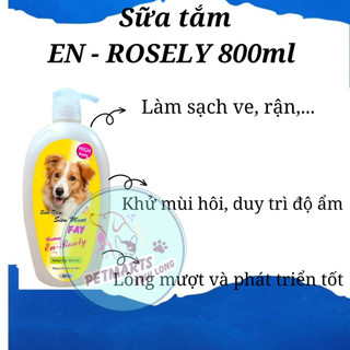 Sữa tắm fay en-rosely 800ml cho thú cưng