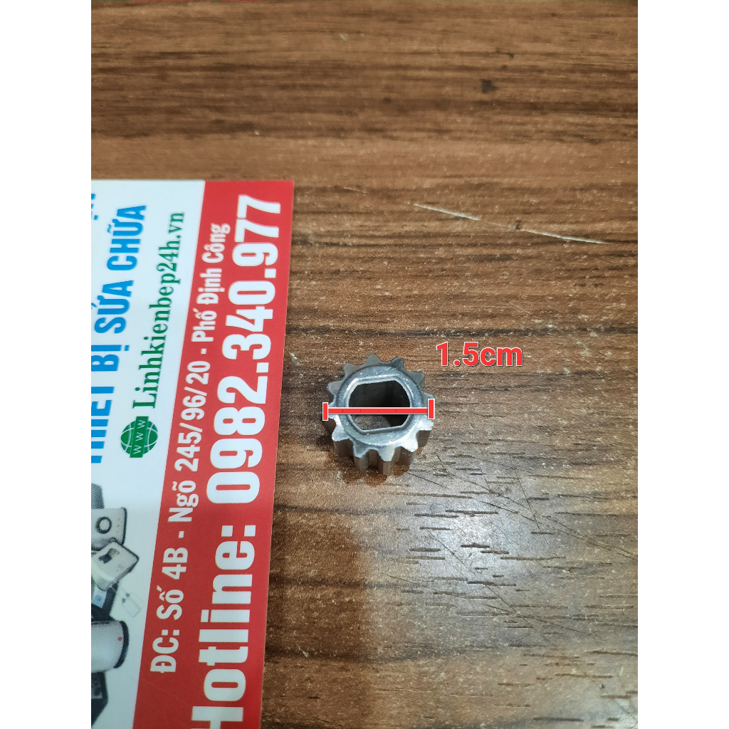 Vòng bi 608, trục 12 khía, phớt của máy xay công nghiệp