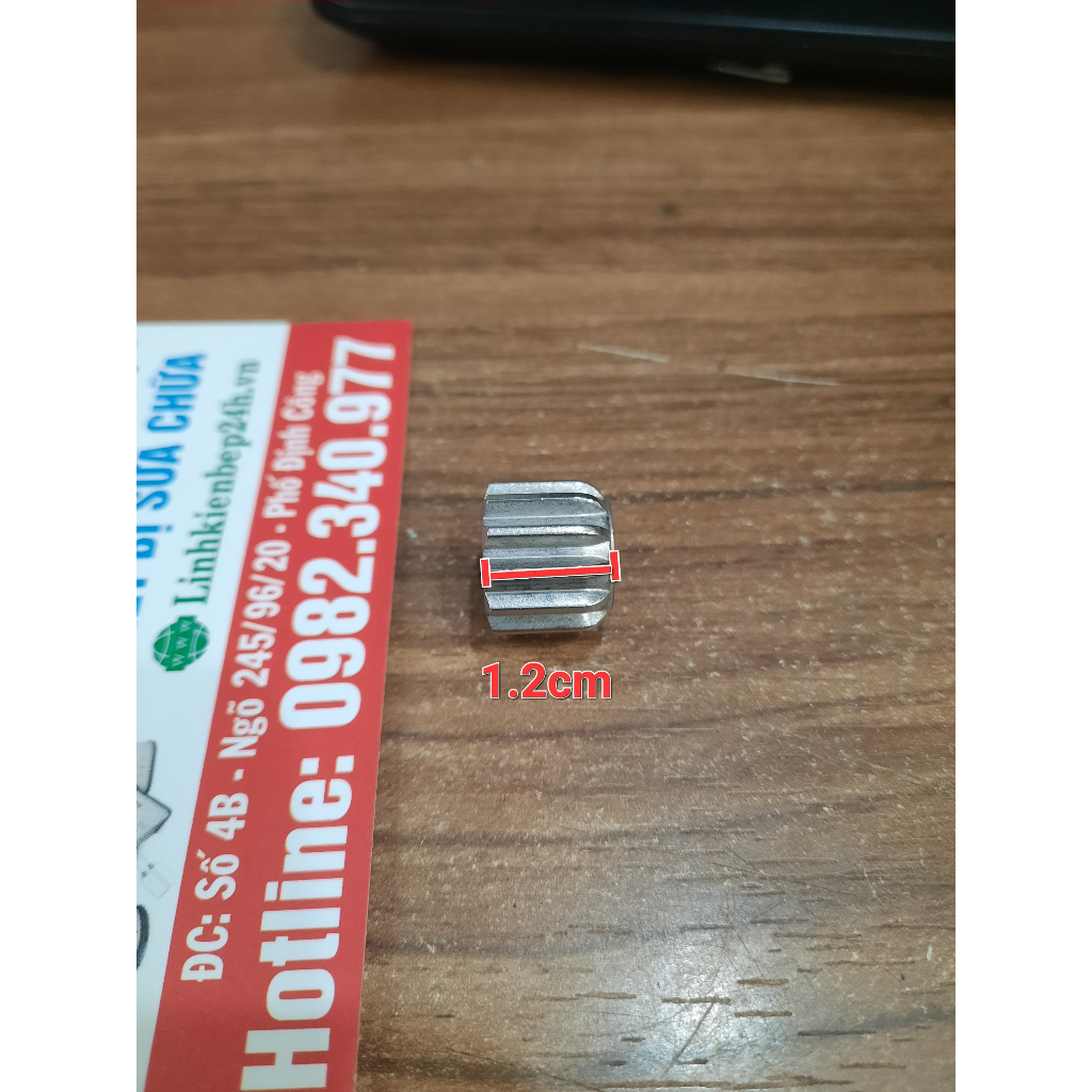 Vòng bi 608, trục 12 khía, phớt của máy xay công nghiệp
