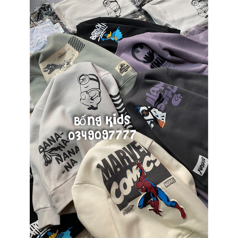 Áo Nỉ Bé Trai Hoạt Hình FOX