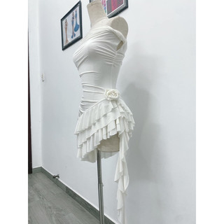 VÁY BÈO LỆCH VAI