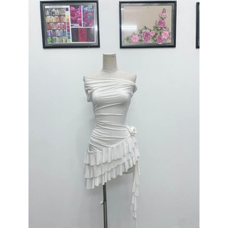 VÁY BÈO LỆCH VAI