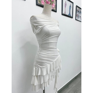 VÁY BÈO LỆCH VAI