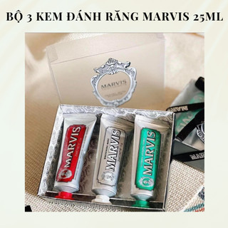 [SỈ 12X-13X] [CHÍNH HÃNG] Kem Đánh Răng Marvis 10ml - 25ml - 85ml & Marvis The Mints Gift Set