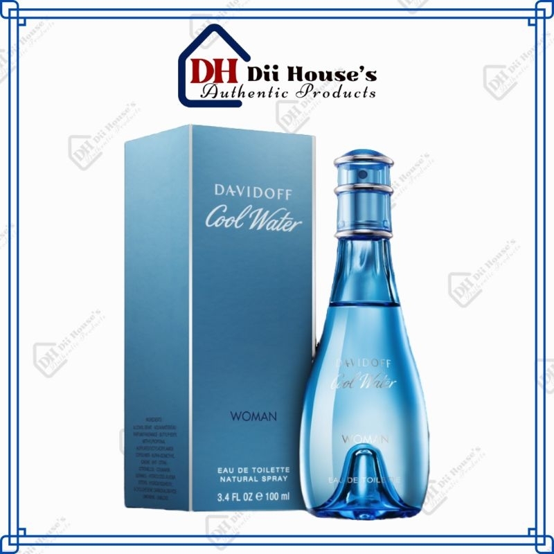Nước Hoa Nữ Davidoff Cool Water Woman Eau De Toilette EDT 100ml