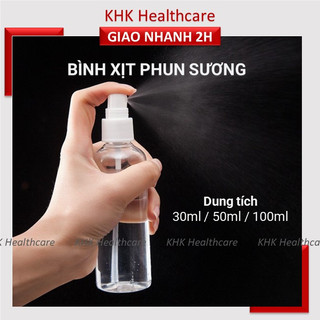 Lọ chiết mỹ phẩm phun sương 50ml/100ml tiện lợi