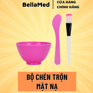Bộ chén trộn mặt nạ dẻo cho spa
