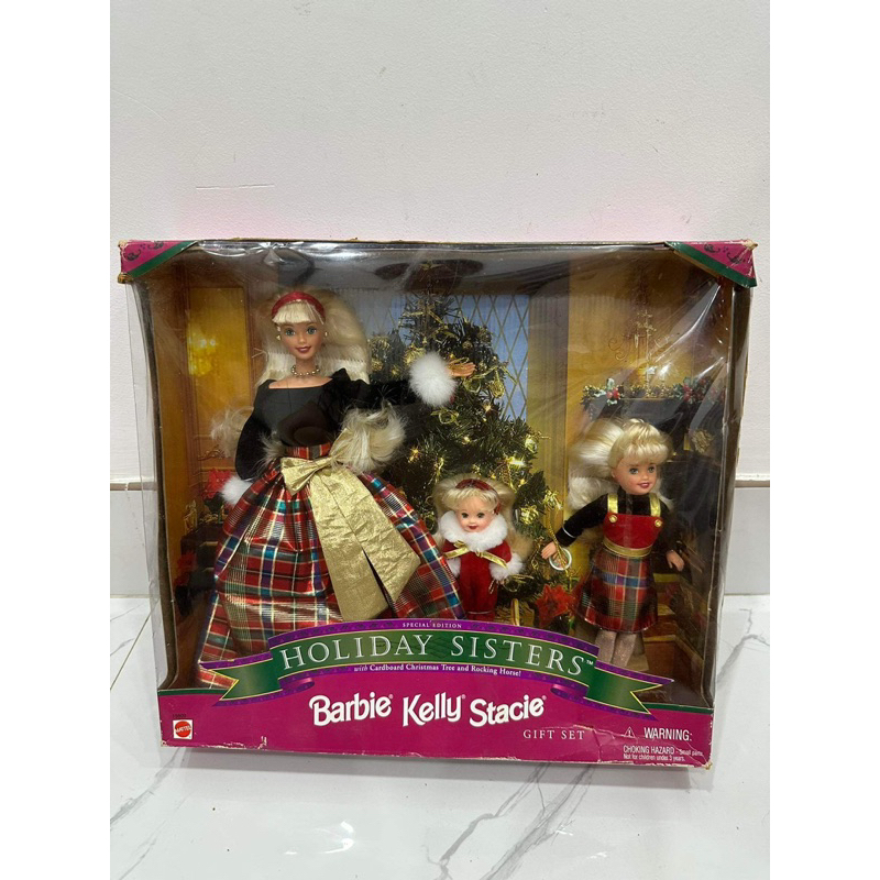 Búp bê Barbie & Kelly Holiday Sister