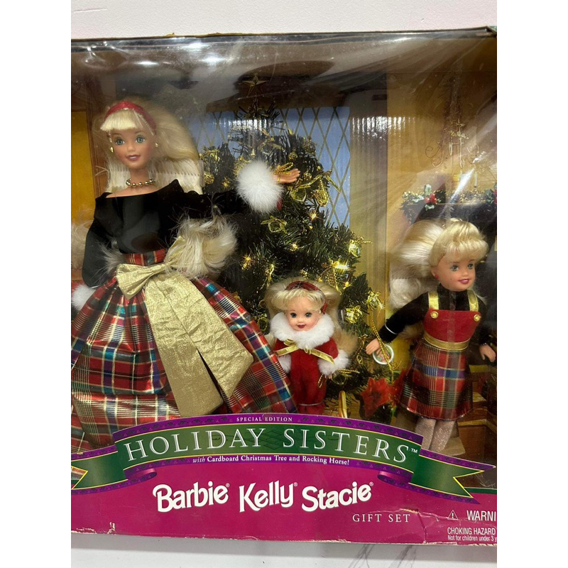Búp bê Barbie & Kelly Holiday Sister