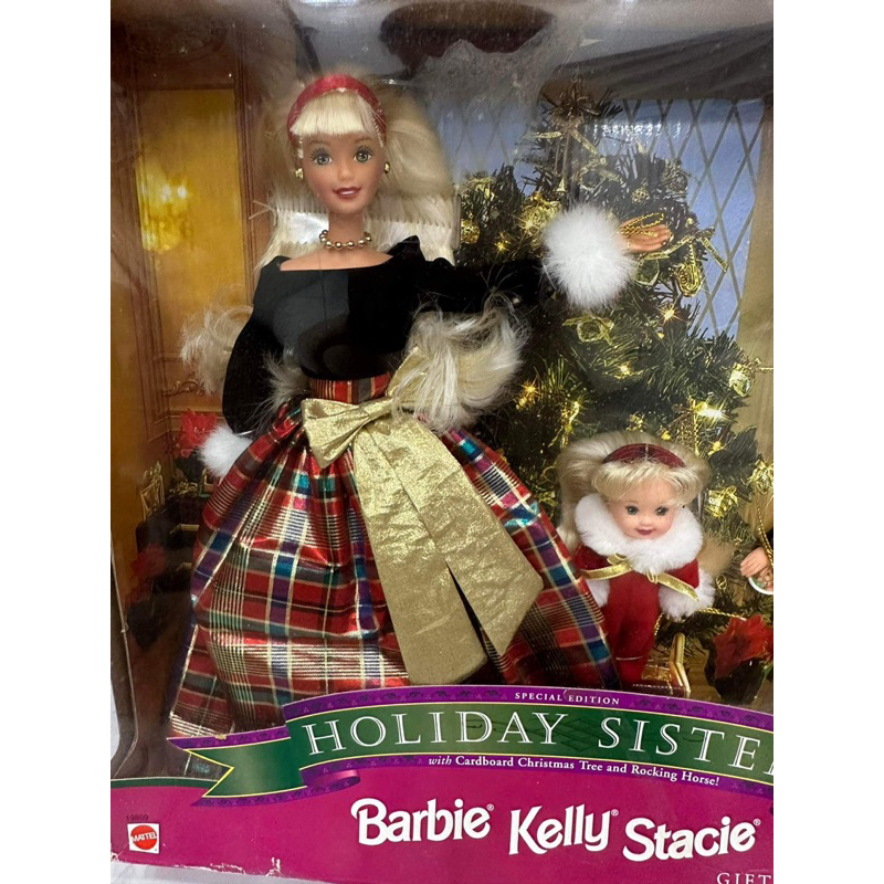 Búp bê Barbie & Kelly Holiday Sister