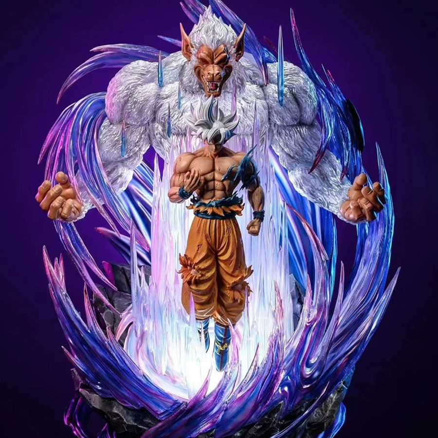 Mô hình dragon ball goku bản năng vô cực mô hình dragon ball trang trí Anime dragon ball Game Figures
