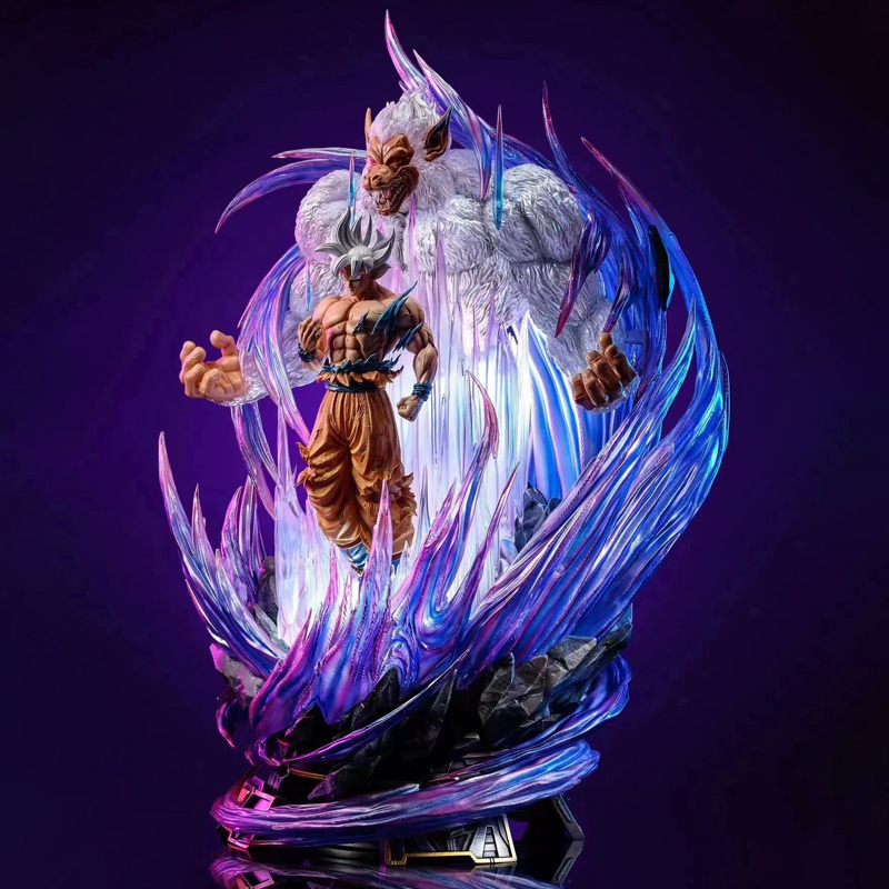 Mô hình dragon ball goku bản năng vô cực mô hình dragon ball trang trí Anime dragon ball Game Figures
