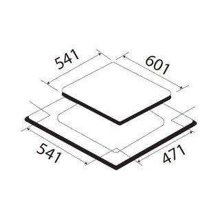 Bếp ba điện từ Kaff KF-SQ38IH