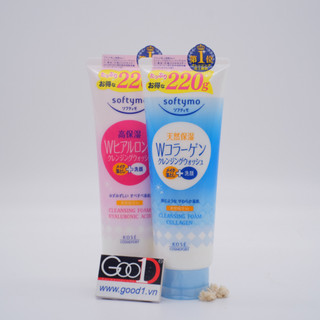 Sữa Rửa Mặt Kose Softymo 220g Nhật Bản