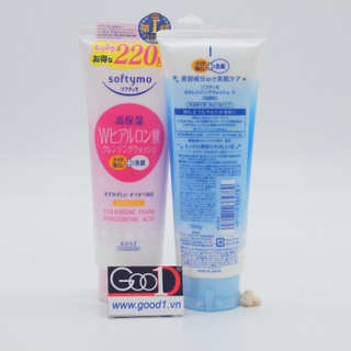 Sữa Rửa Mặt Kose Softymo 220g Nhật Bản