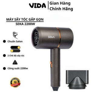 Máy sấy seka máy sấy tóc tạo kiểu, máy sấy tóc 2 chế độ chính hãng seka - bảo hành 12 tháng sp41232318