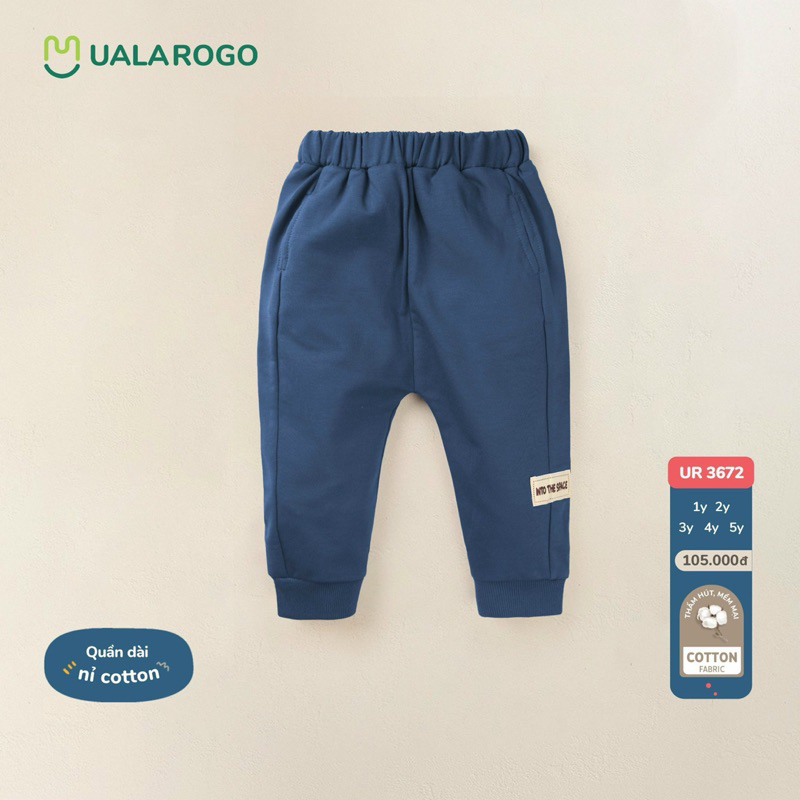UALAROGO - Quần nỉ cotton cho bé