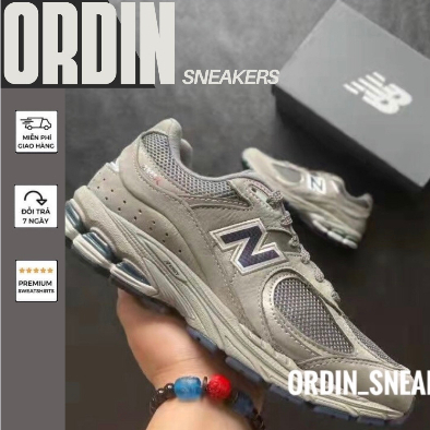 GIÀY NEW.BALANCE2002R LIGHT GREY XÁM ĐEN LAI AU SC