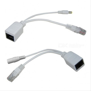 Bộ 2c Cáp truyền tín hiệu Jack Poe cho camera IP