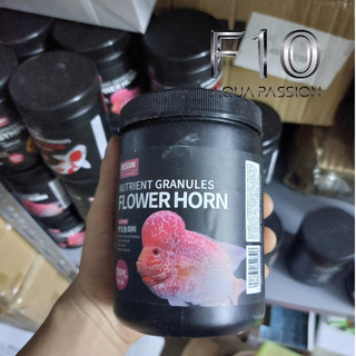 Cám Cá La Hán Bessn Flower Horn thức ăn hỗ trợ lên màu, lên đầu và giàu Vitamin cho cá la hán hạt 2mm - 700ML
