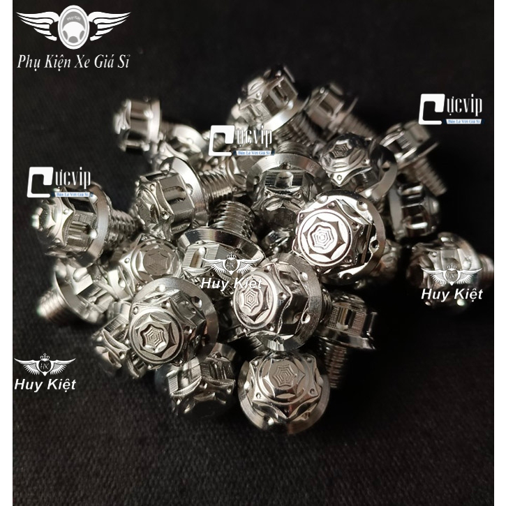 Ốc Salaya M3 304 Gắn Chân Kính, Chân Gương Wa, Dr, Cub, Fu, AB, Va, PCX, Vi, SH, SH Mod, Lead, So, Win 6263