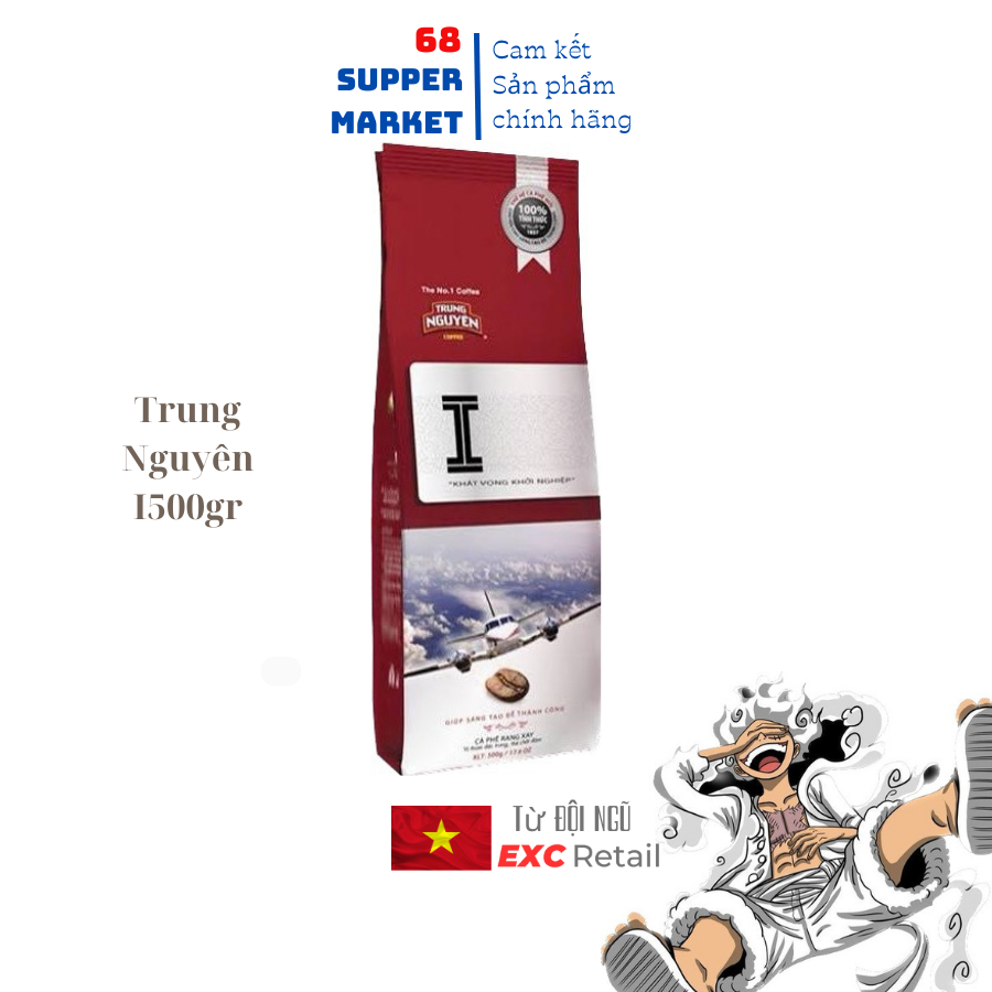Cà phê Trung Nguyên I500gr (Khát Vọng) - Date mới gói 500gr