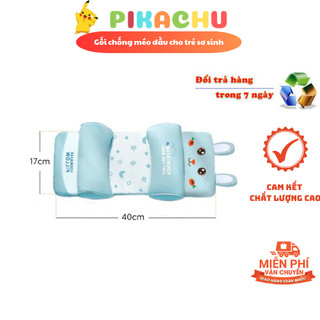 Gối chặn định hình đầu cho bé sơ sinh phattech , chống méo đầu , bẹp đầu cho trẻ sơ sinh