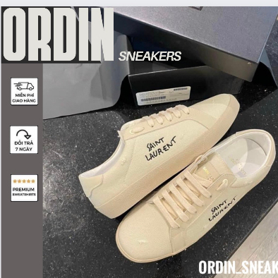 GIÀY SNEAKER SANT LAUREN CLASIC CAO CẤP