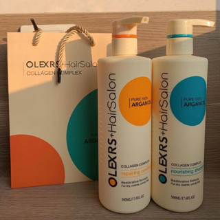 Dầu Gội Xả Olexrs Hair Salon 960ml Phục Hồi Chống Rụng Kích Mọc Tóc