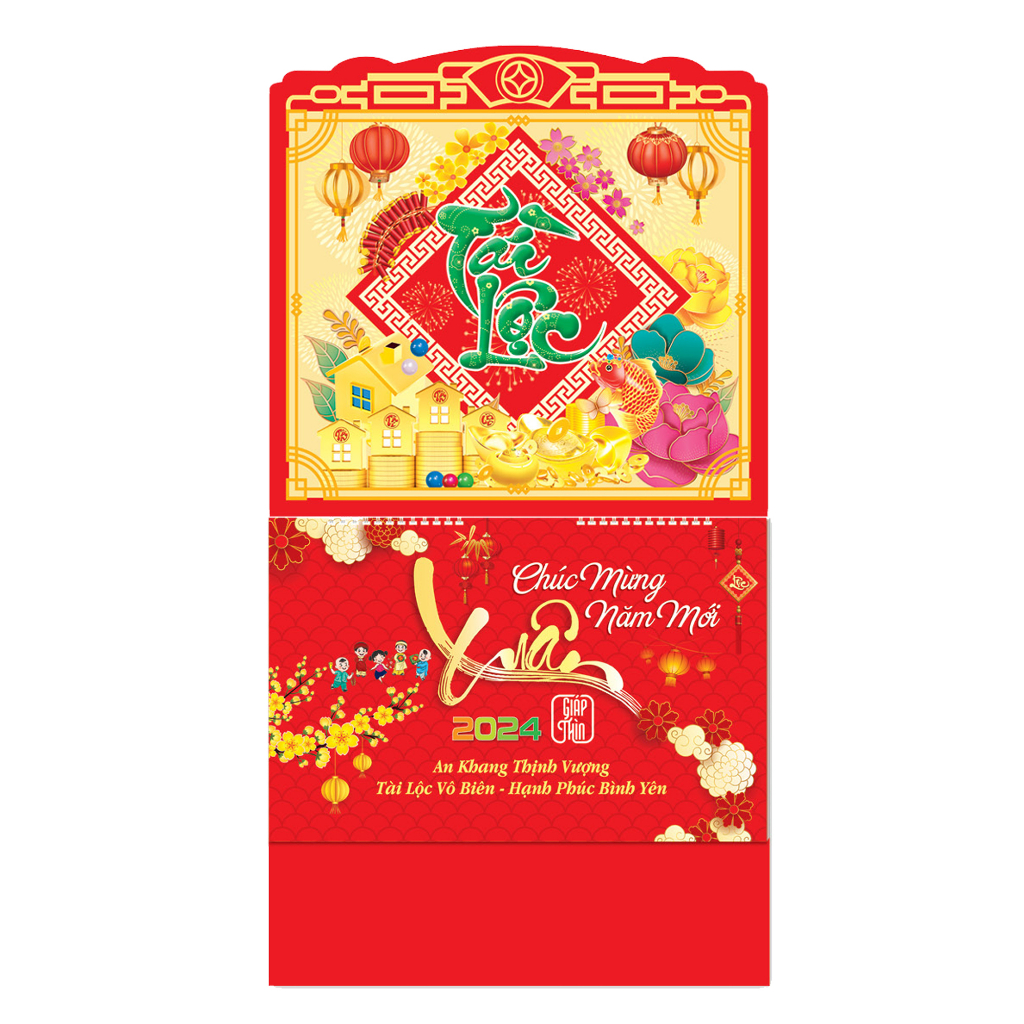 Lịch Lò Xo Giữa Bộ Số VL-LXG08 VL-LXG09 VL-LXG10 - Vanlangbooks