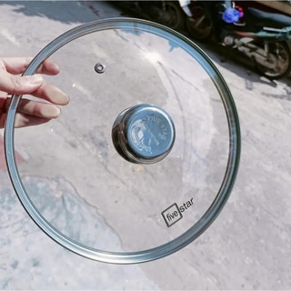 Nắp Kính Fivestar Dùng Cho Nồi Và Chảo 22 cm - nắp đậy vung nồi và chảo