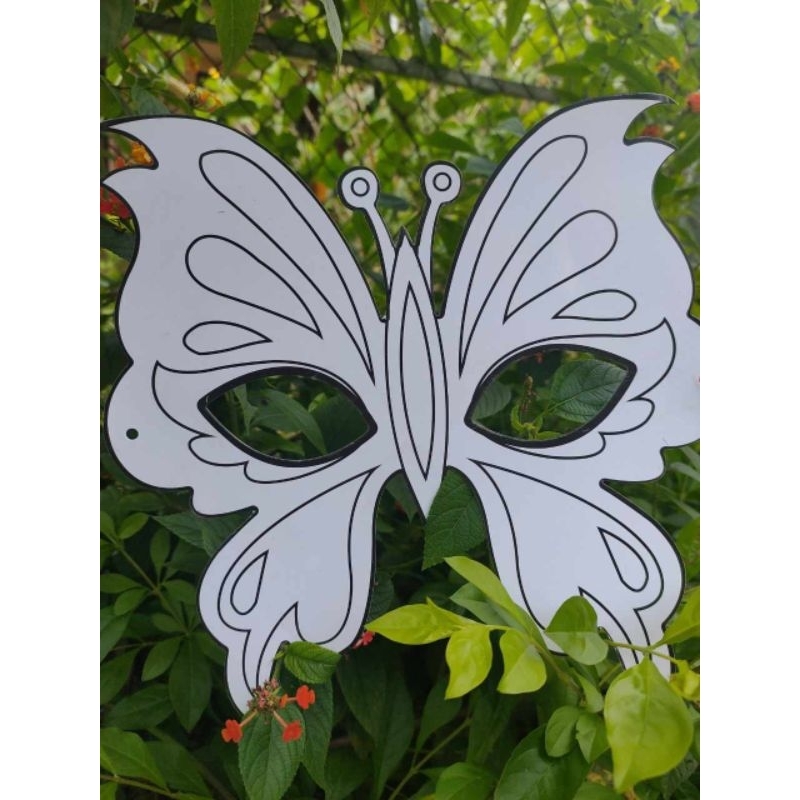 Mặt nạ giấy tô màu dày, đẹp , có kèm dây