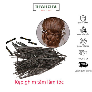 Kẹp tóc cô dâu, kẹp xẹt, kẹp tăm giá rẻ 6cm