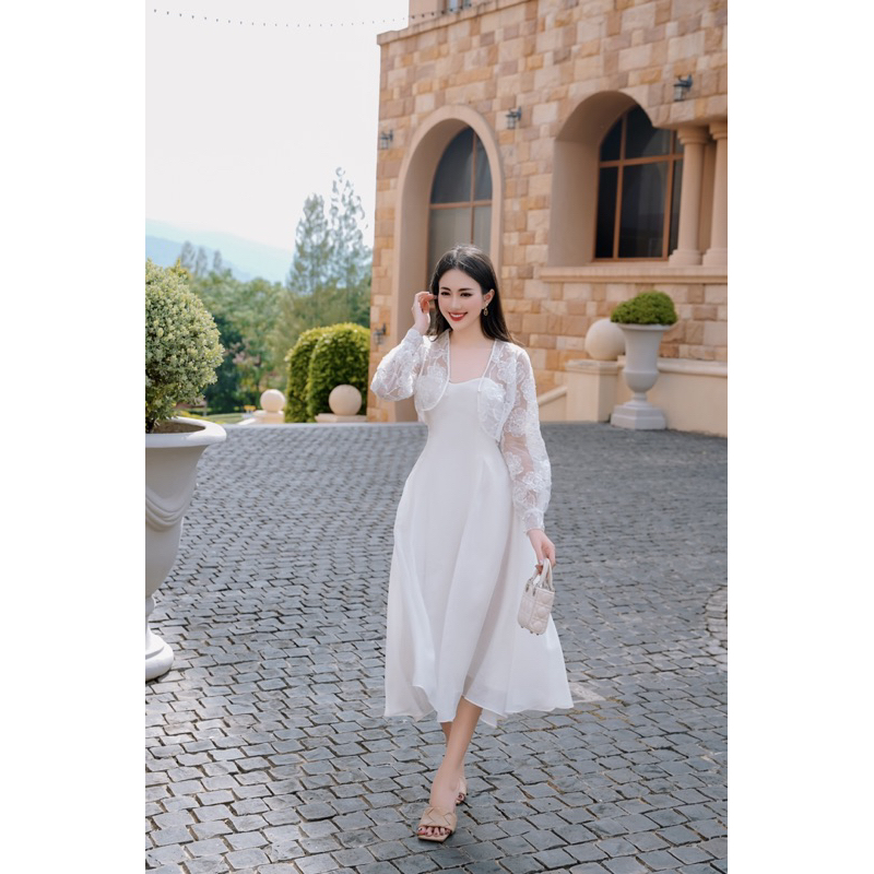 Set váy áo Alan dress